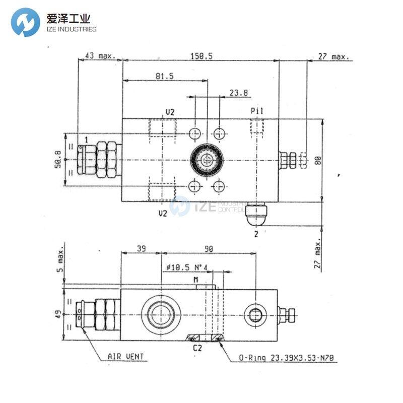 REXROTH OIL CONTROL閥A-VBSO-SE-CCAP33PSE34SAE系列
