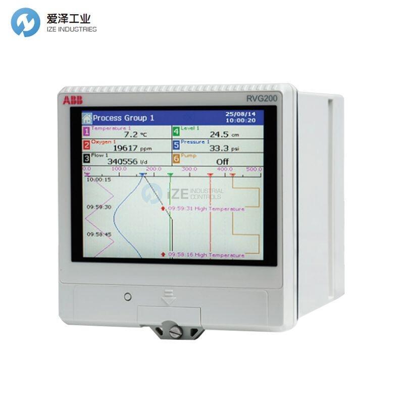 ABB無紙記錄儀RVG200A6R6Y0Y0A0B1A1A5YM5Y