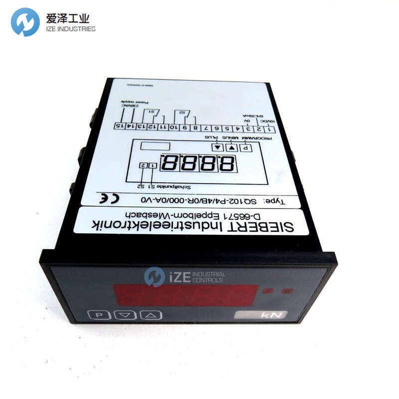 SIEBERT面板顯示器SQ102-S3/2A/0R-000/1B-V0